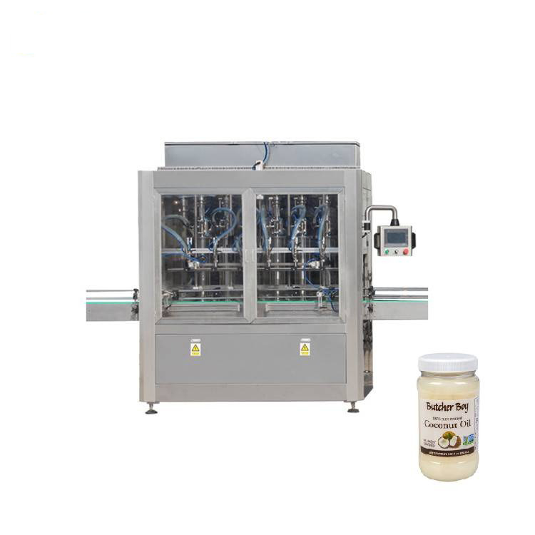 PLC контроль 8 насадок для скляної банки з варенням